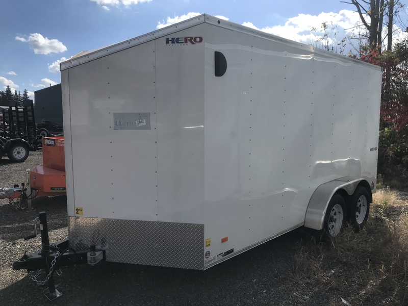 Cargo, Utility Trailers  2025 Hero 7'x14' Enclosed Trailer w/ Ramp Photo